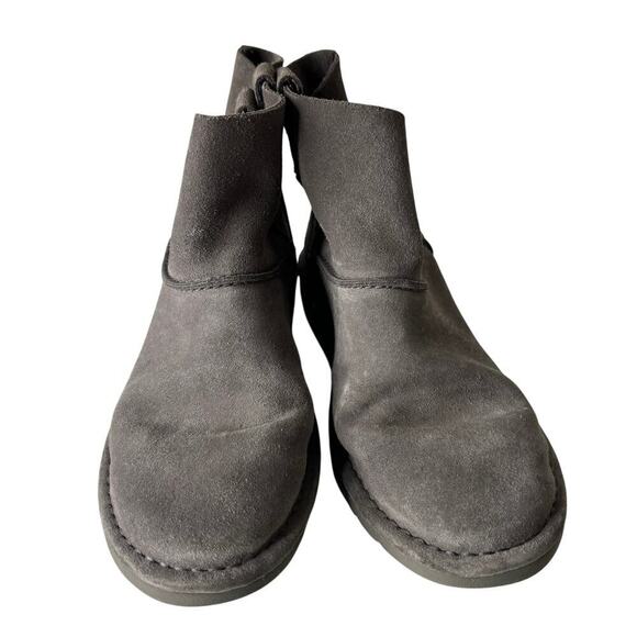 Ugg Classic Unlined Mini Boots Charcoal Gray Size 9 - Picture 3 of 7